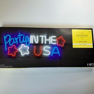 New Party in the USA LED Neon Sign